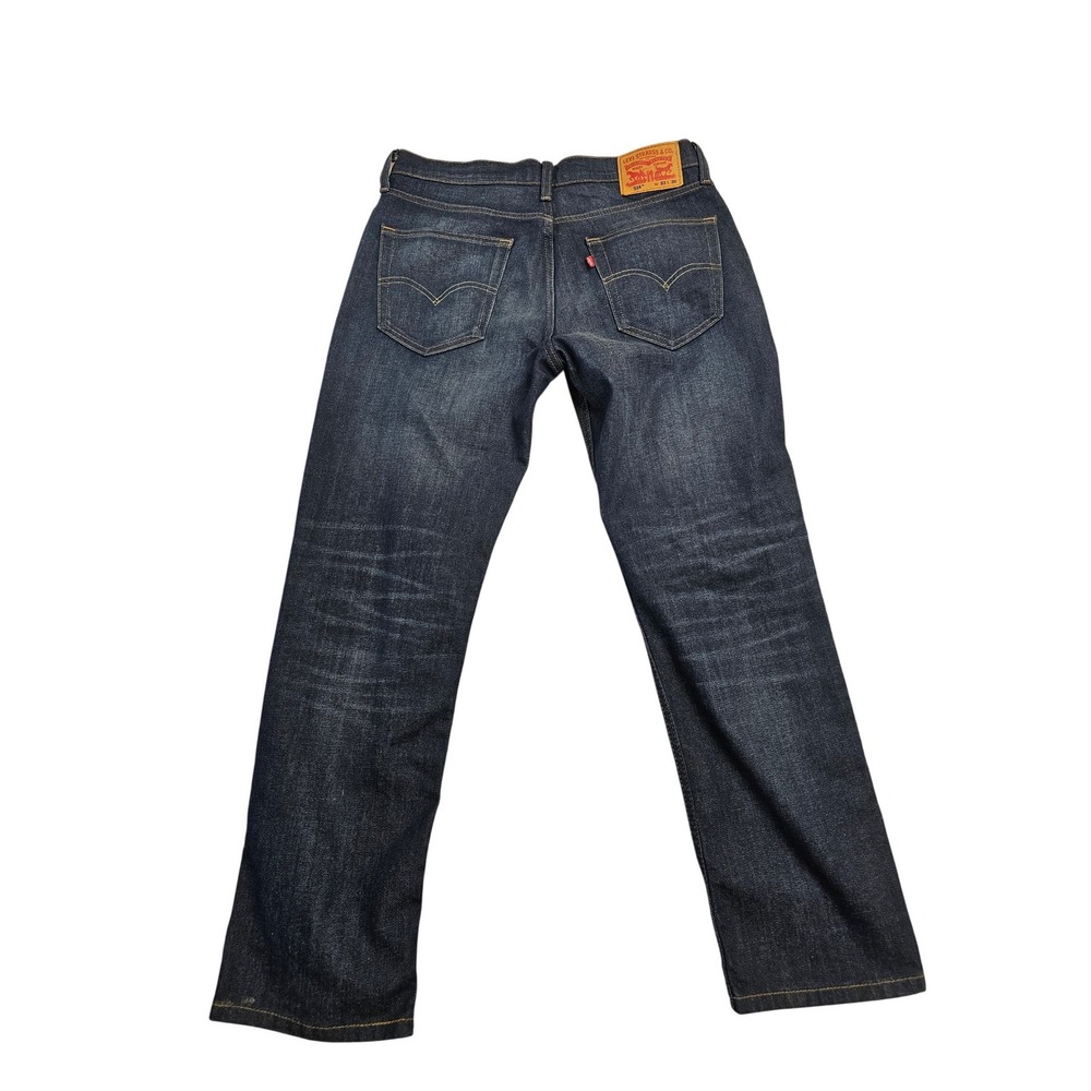 Levis 514 Straight Fit Jeans Mens 33x30 Dark Wash Blue Denim Pants 50815